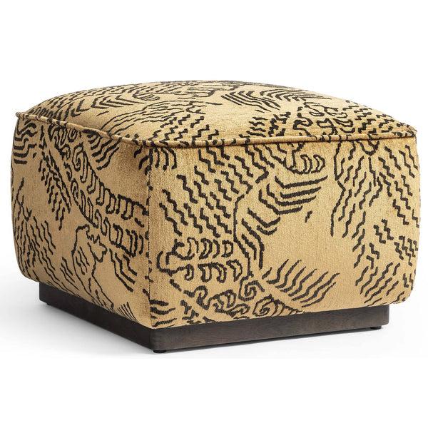 home fashion Sinclair Square Ottoman Balkan Ochre by Four Hands