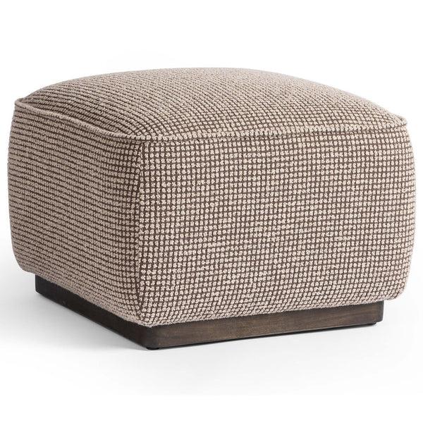 home fashion Sinclair Square Ottoman Barrow Taupe by Four Hands