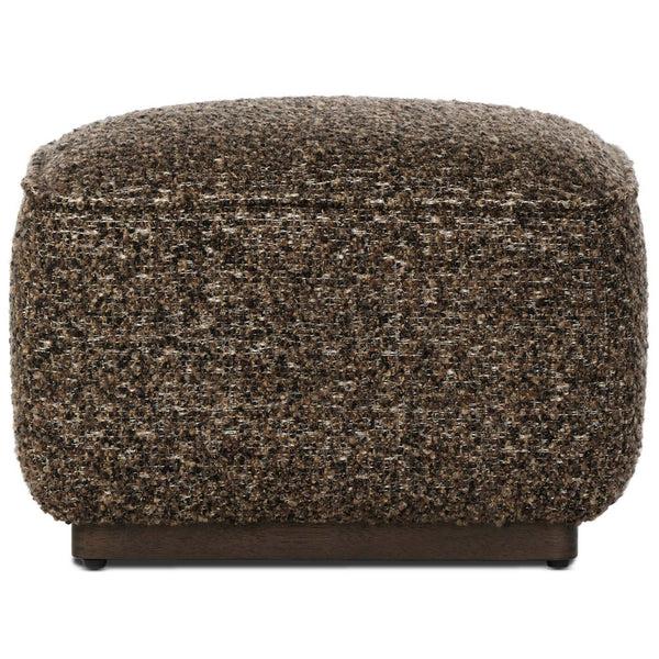 Home Fashion Sinclair Square Ottoman Ivan Granite By Four Hands