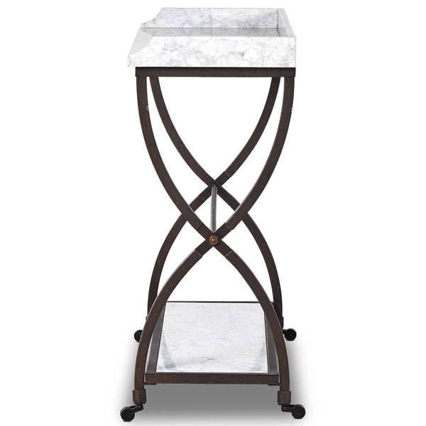 Home Fashion Six Beers Table White Marble By Four Hands