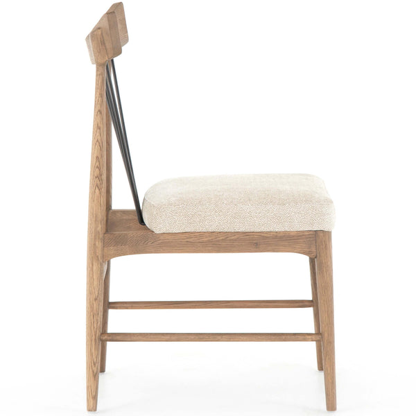 Home Fashion Solene Dining Chair Darren Ecru Set Of 2 By Four Hands