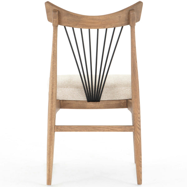 Home Fashion Solene Dining Chair Darren Ecru Set Of 2 By Four Hands