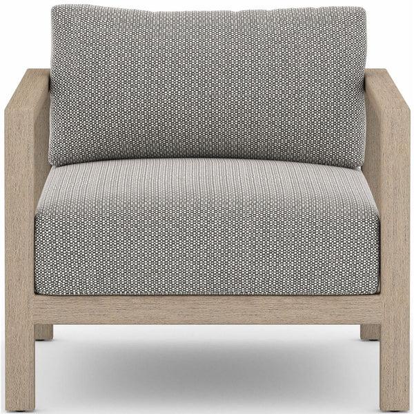 Home Fashion Sonoma Outdoor Chair Faye Ash/Washed Brown By Four Hands