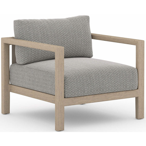 home fashion Sonoma Outdoor Chair Faye Ash/Washed Brown by Four Hands