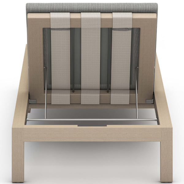 Home Fashion Sonoma Outdoor Chaise Washed Brown Faye Ash By Four Hands