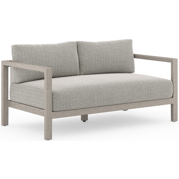 Home Fashion Sonoma Outdoor Sofa Faye Ash/Weathered Grey By Four Hands