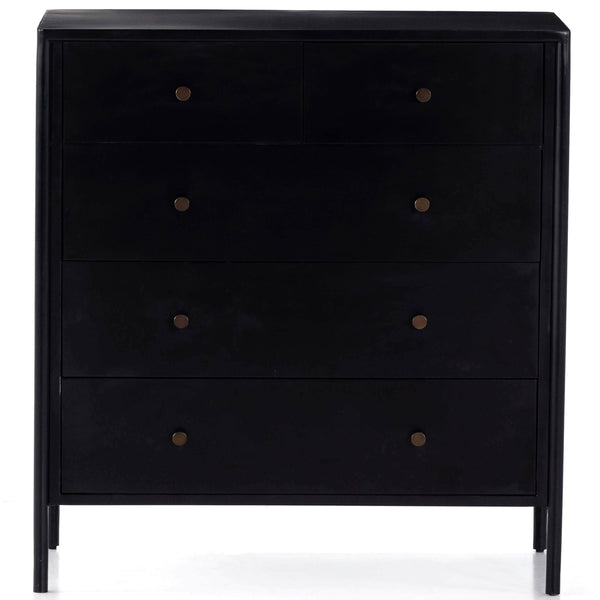 Home Fashion Soto 5 Drawer Dresser Black By Four Hands