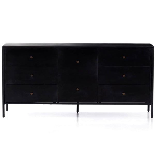 Home Fashion Soto 8 Drawer Dresser Black By Four Hands