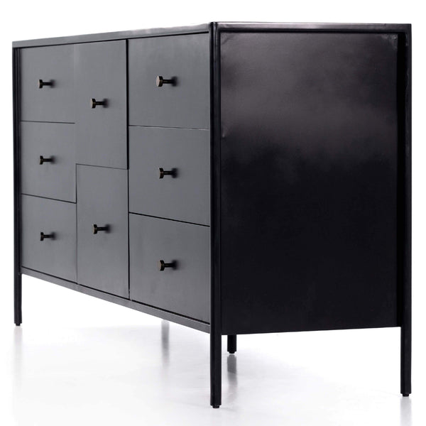 Home Fashion Soto 8 Drawer Dresser Black By Four Hands