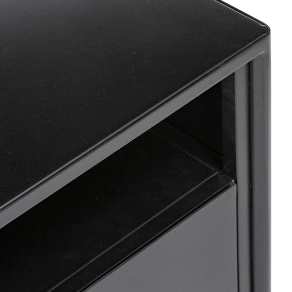 Home Fashion Soto Large Nightstand Black By Four Hands