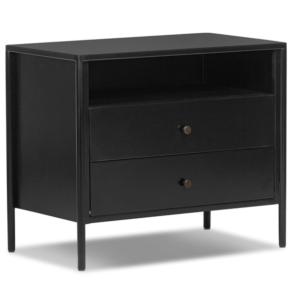 home fashion Soto Large Nightstand Black by Four Hands