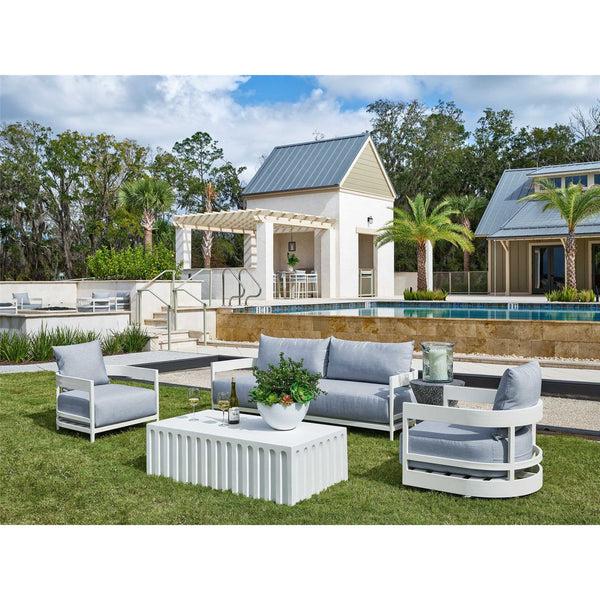 Home Fashion South Beach Outdoor Chair Canvas Granite