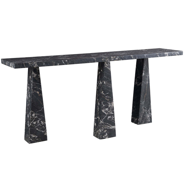 home fashion Spectrum Sofa Table Golden Portoro Marble