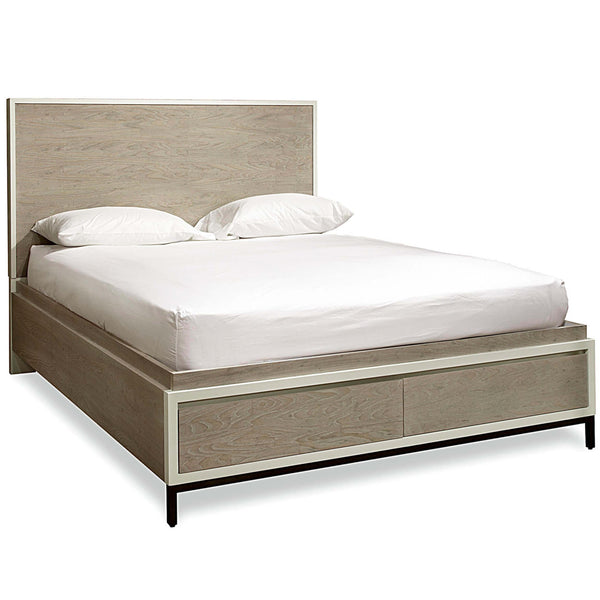 home fashion Spencer Queen Storage Bed Gray/Parchment