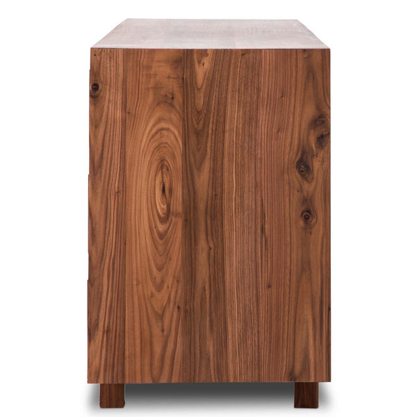 Home Fashion Stafford 6 Drawer Dresser Walnut Natural By Four Hands