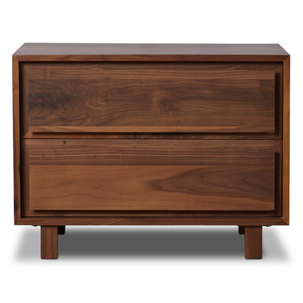Home Fashion Stafford Nightstand Walnut Natural By Four Hands