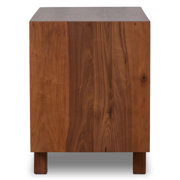 Home Fashion Stafford Nightstand Walnut Natural By Four Hands