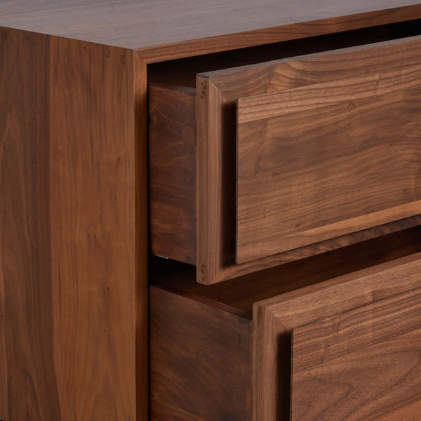 Home Fashion Stafford Nightstand Walnut Natural By Four Hands