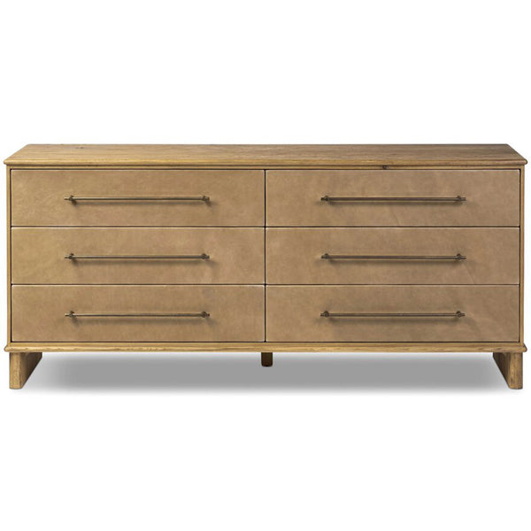Home Fashion Stella 6 Drawer Dresser Palermo Drift By Four Hands