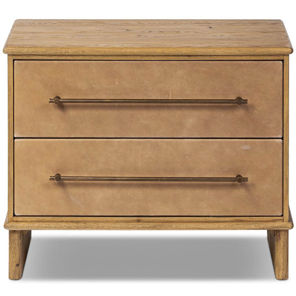 Home Fashion Stella Nightstand Hazel Oak By Four Hands