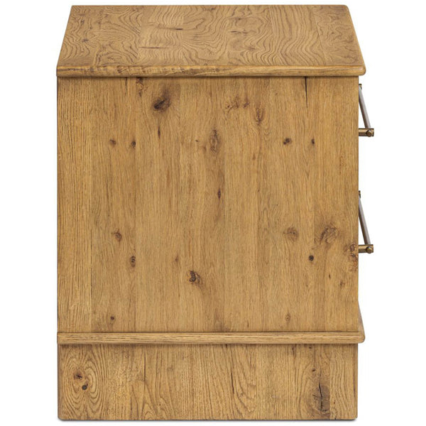 Home Fashion Stella Nightstand Hazel Oak By Four Hands