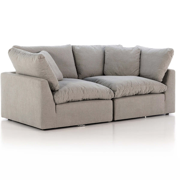 Home Fashion Stevie 2 Piece Sofa Destin Flannel By Four Hands