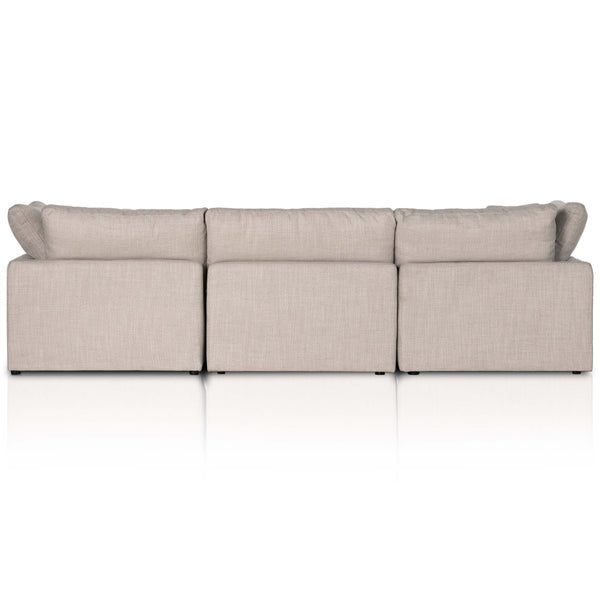 Home Fashion Stevie 3 Piece Sectional Gibson Wheat By Four Hands