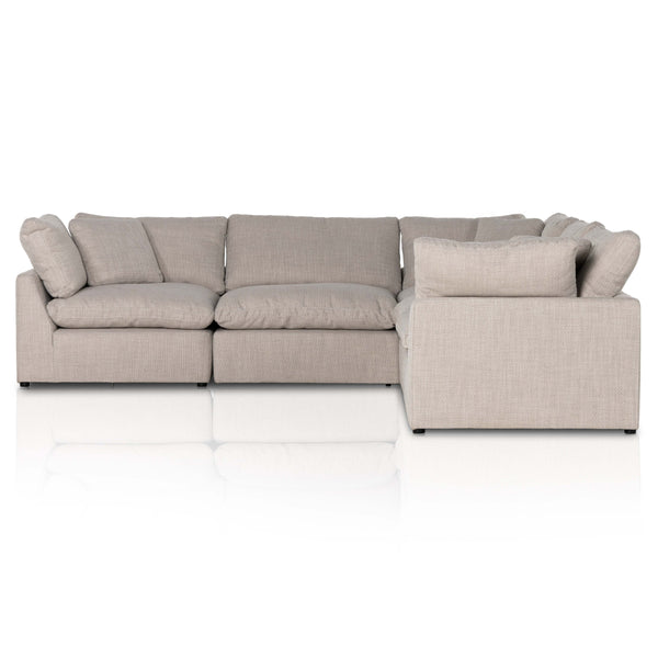Home Fashion Stevie 5 Piece Sectional Gibson Wheat By Four Hands