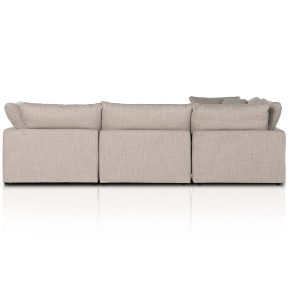 Home Fashion Stevie 5 Piece Sectional Gibson Wheat By Four Hands