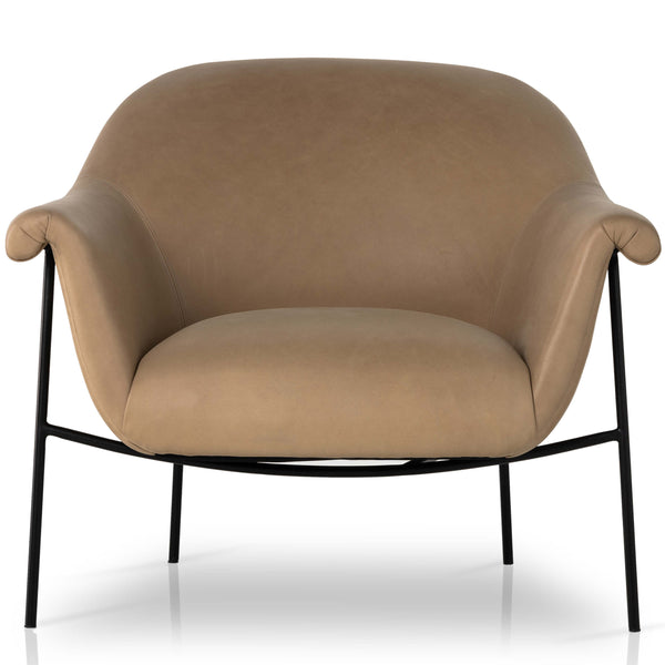 Home Fashion Suerte Leather Chair Palermo Nude By Four Hands