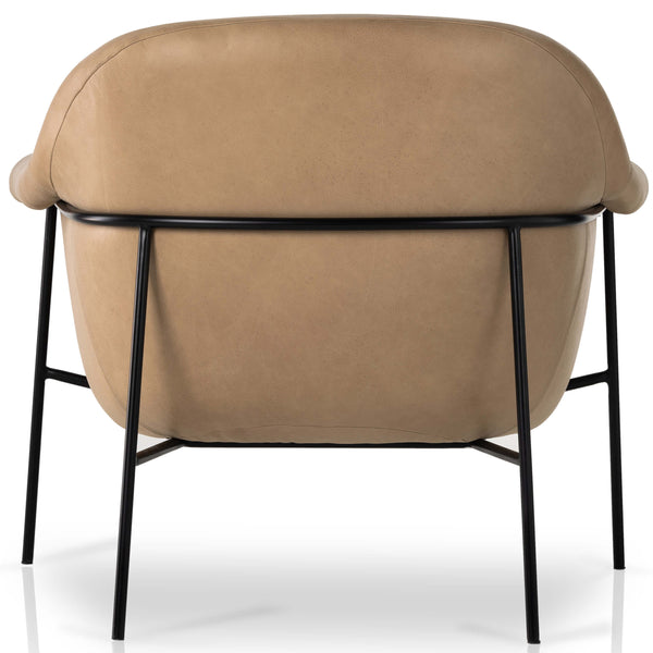 Home Fashion Suerte Leather Chair Palermo Nude By Four Hands