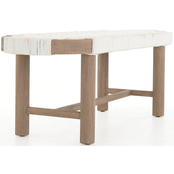 Home Fashion Summer Outdoor Bench Washed Brown By Four Hands