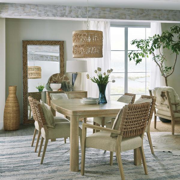 Home Fashion Surfrider Rectangular Dining Table Driftwood