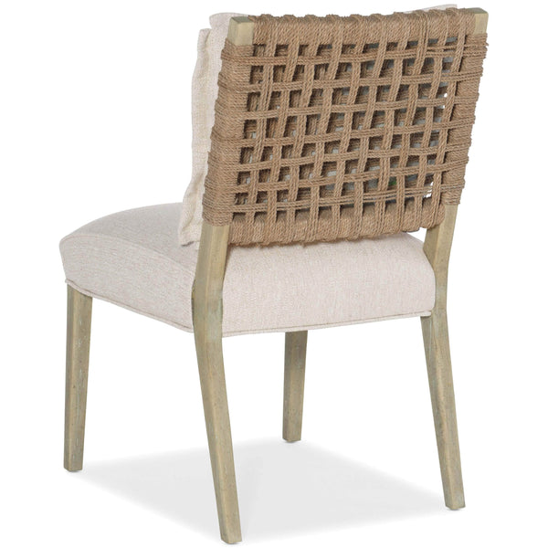 Home Fashion Surfrider Woven Back Dining Chair Set Of 2