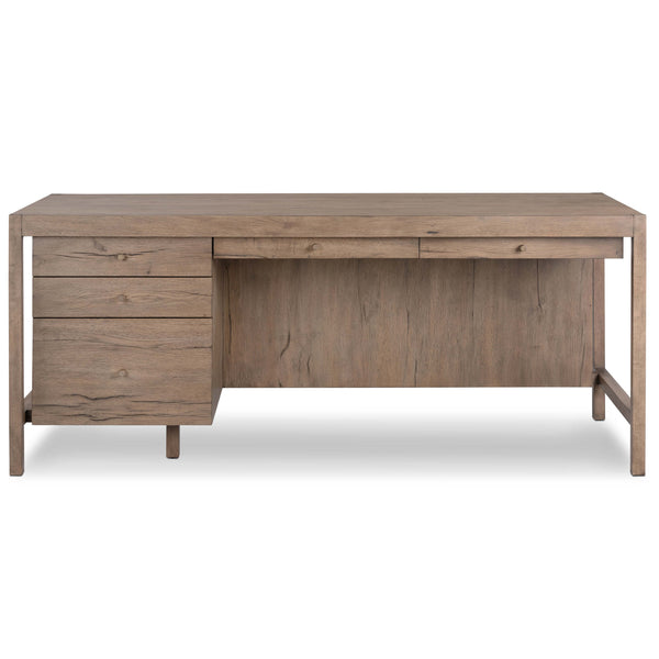 Home Fashion Suspension Desk Grey Oak By Four Hands