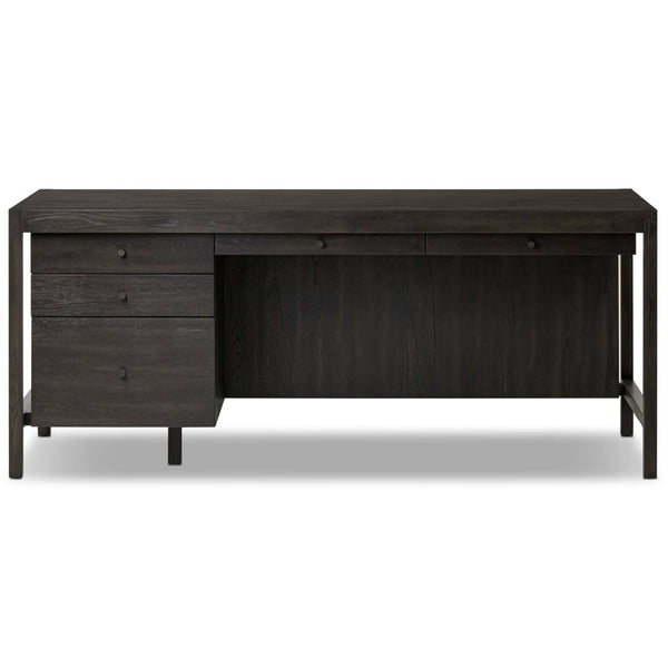 Home Fashion Suspension Desk Smoked Black By Four Hands