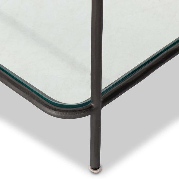 Home Fashion Swinton Bookcase Hammered Gunmetal By Four Hands