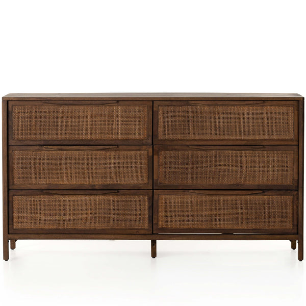 Home Fashion Sydney 6 Drawer Dresser Brown Wash By Four Hands