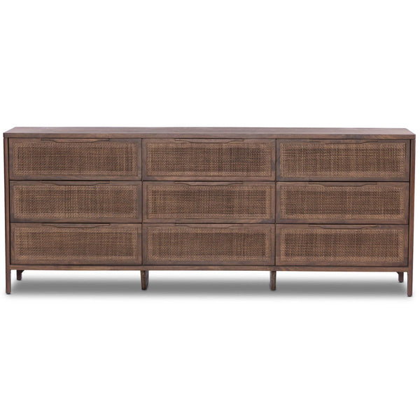 Home Fashion Sydney 9 Drawer Dresser Brown Wash By Four Hands
