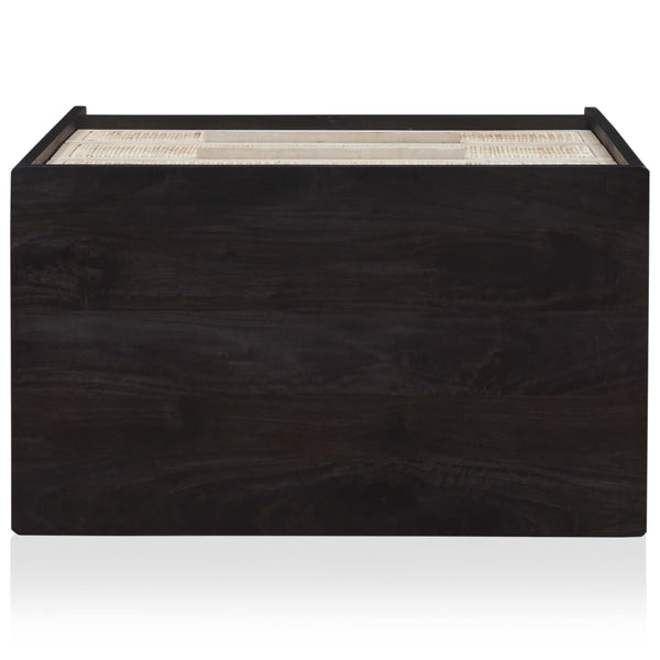 Home Fashion Sydney Large Nightstand Black Wash By Four Hands