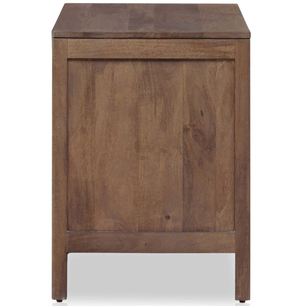 Home Fashion Sydney Large Nightstand Brown Wash By Four Hands