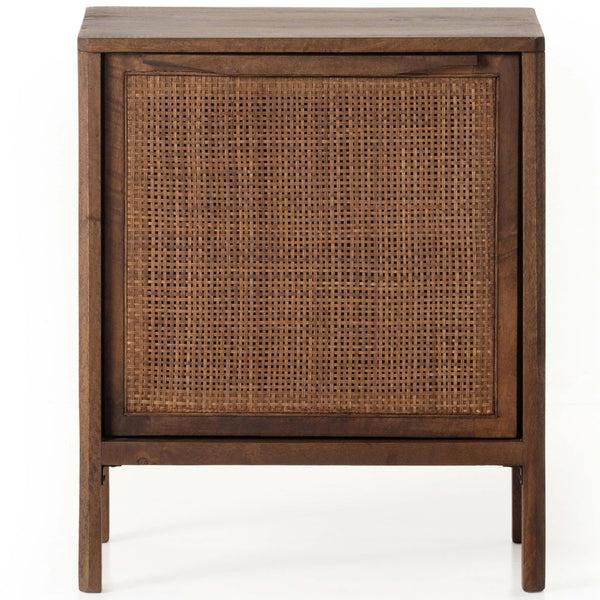 Home Fashion Sydney Left Nightstand Brown Wash By Four Hands