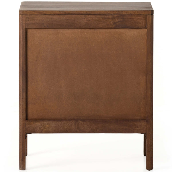 Home Fashion Sydney Left Nightstand Brown Wash By Four Hands