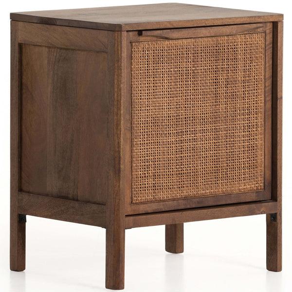 home fashion Sydney Left Nightstand Brown Wash by Four Hands