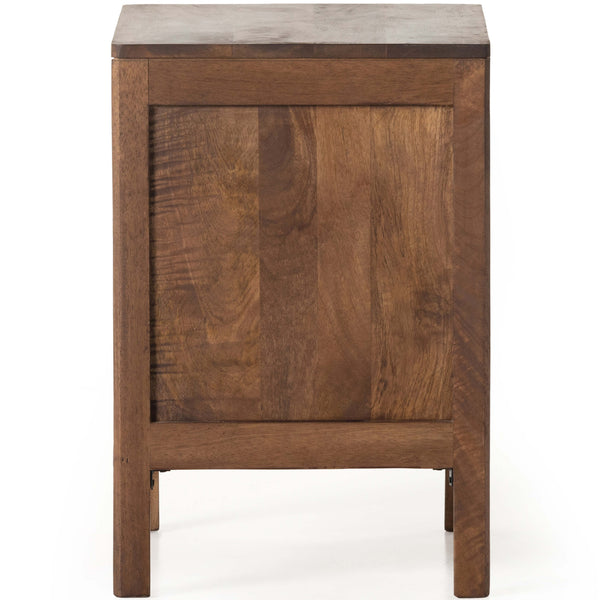 Home Fashion Sydney Right Nightstand Brown Wash By Four Hands