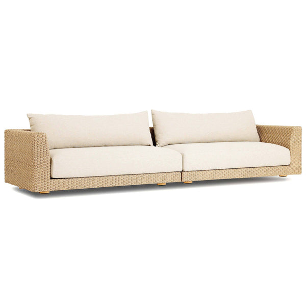 Home Fashion Sylvan 2 Piece Outdoor Sectional Casa Cream By Four Hands