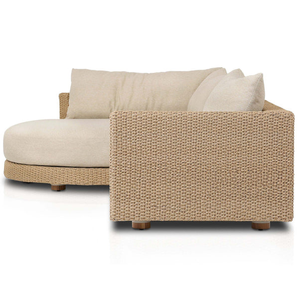 Home Fashion Sylvan 2 Piece Outdoor Sectional Casa Cream By Four Hands
