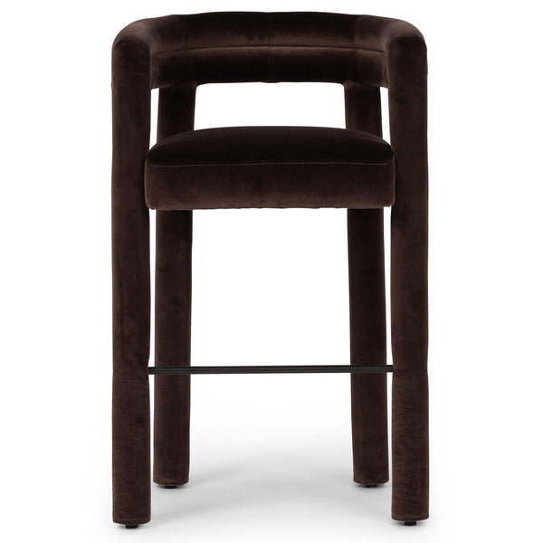 Home Fashion Tacova Bar & Counter Stool Surrey Cocoa By Four Hands