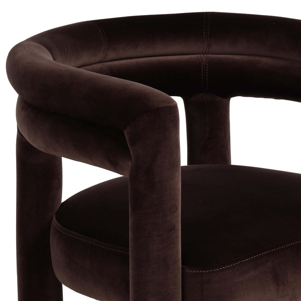 Home Fashion Tacova Dining Chair Surrey Cocoa By Four Hands