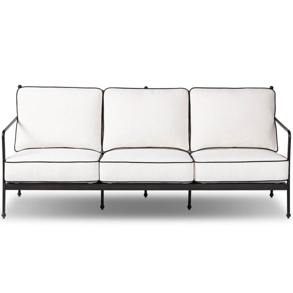 home fashion Tally 76" Outdoor Sofa Alessi Linen by Four Hands